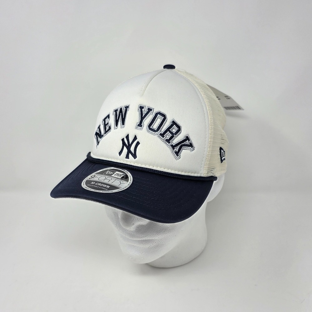 New Era 9FORTY‎ MLB New York Yankees A-Frame Cap Adjustable Trucker Snapback Hat